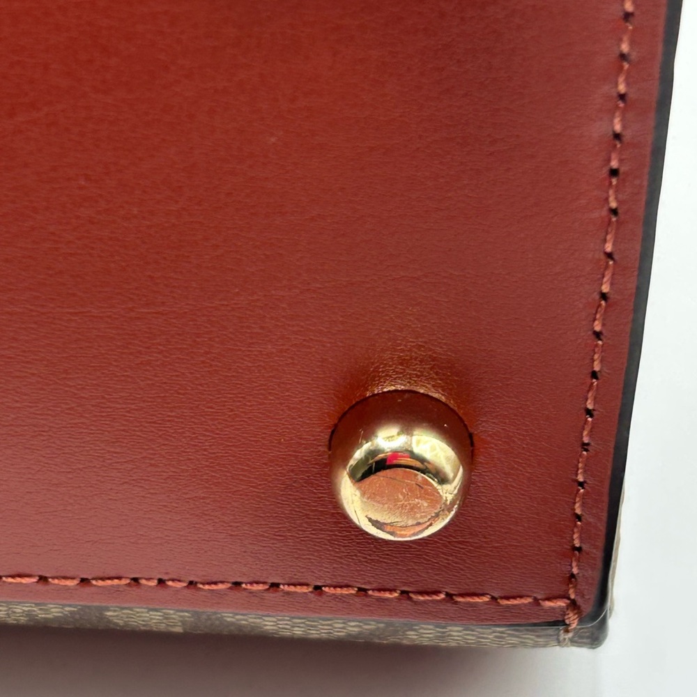 Coach Carryall Color Block Satchel - Picture 6 of 15